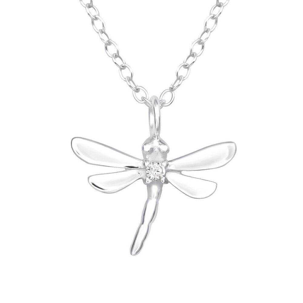 Sterling Silver Dragonfly Necklace - Picture 1 of 1
